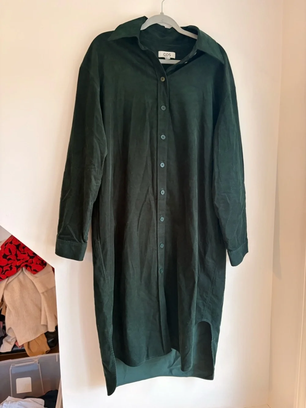 COS Corduroy Shirt Dress - Picture 3 of 6